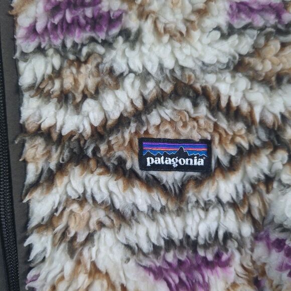 Patagonia Retro-X Women's Small Deep Pile Hoody Fleece Jacket Small Full Zip - Picture 6 of 14